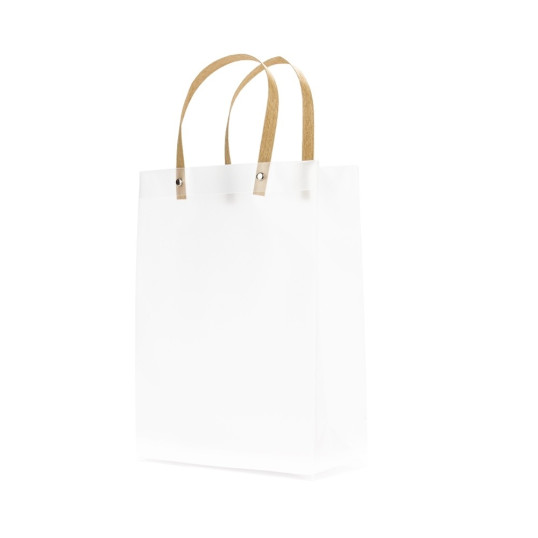 Sacola Plástica Fosca Grande Personalizada