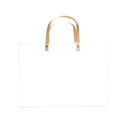 Sacola Plástica Fosca Grande Personalizada