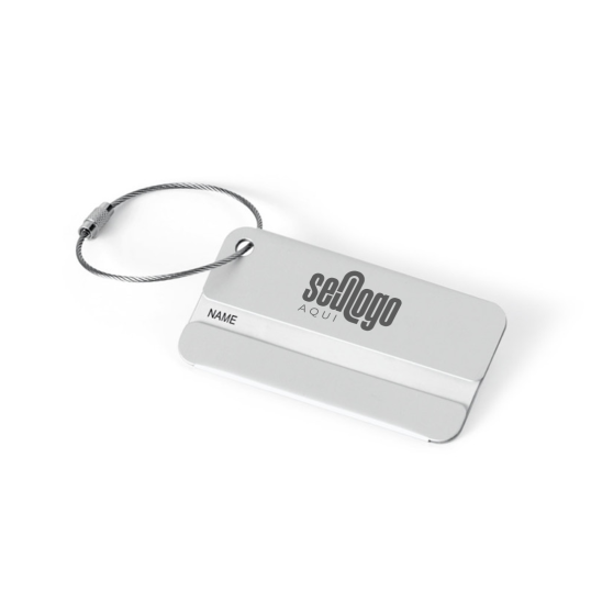 Tag Identificador de Bagagem em Aluminio Personalizada