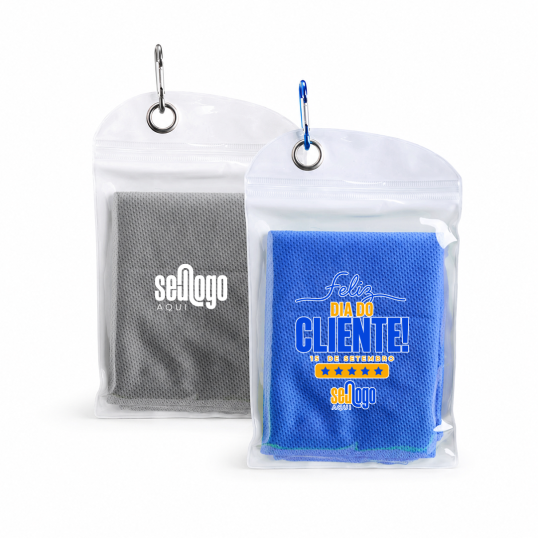 Toalha Esportiva Refrescante de Elastano Personalizada 