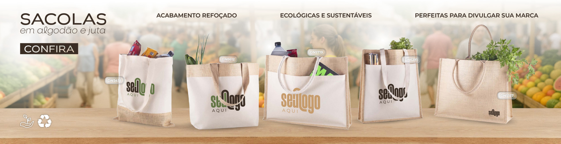 Sacolas Ecologicas