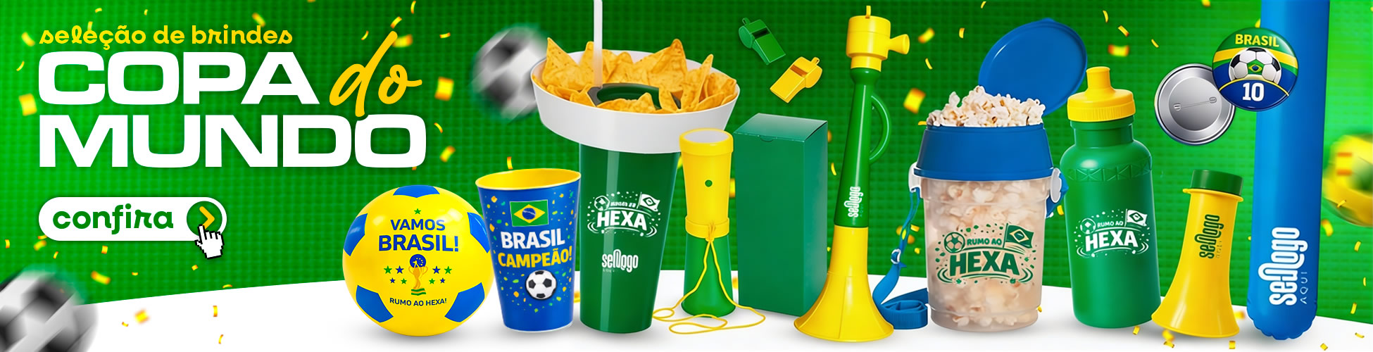 Brindes para a Copa do Mundo
