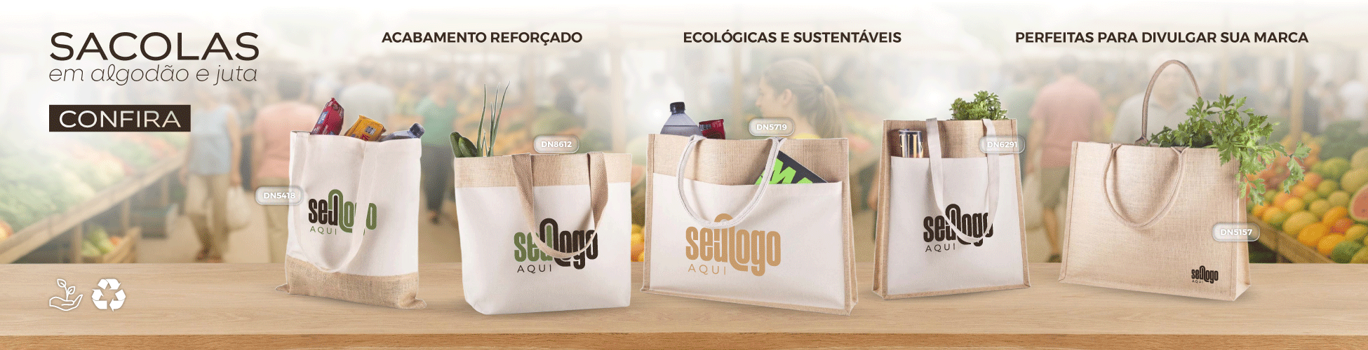 Sacolas Ecologicas