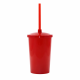 Copo Plástico com Tampa e Canudo 350 ml Personalizado