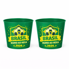 Balde de Pipoca 4 Litros Personalizado