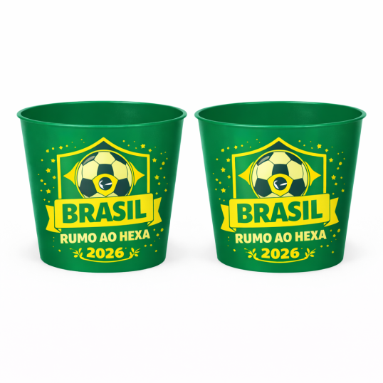 Balde de Pipoca 4 Litros Personalizado