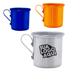 Caneca De Alumínio 100 ml Personalizada