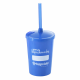 Copo Plástico com Tampa e Canudo 350 ml Personalizado