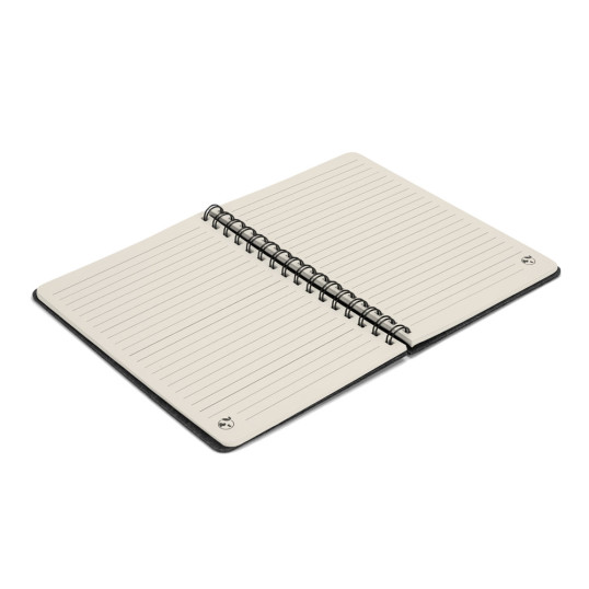 Caderno A5 com em Feltro reciclado Personalizada