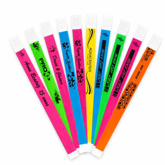 Pulseira Sintética de Identificação para Eventos