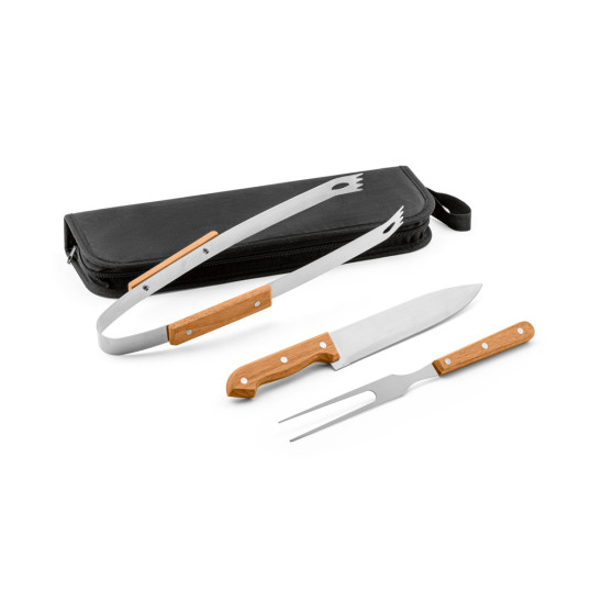 Kit Churrasco Com Estojo Personalizado