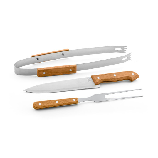 Kit Churrasco Com Estojo Personalizado