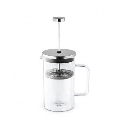 Cafeteira Inox e Vidro Personalizado