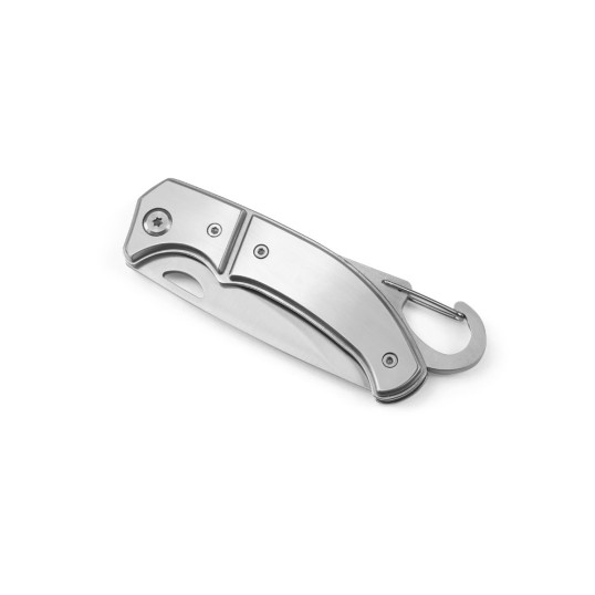 Canivete em aço inox e metal com mosquete Personalizado