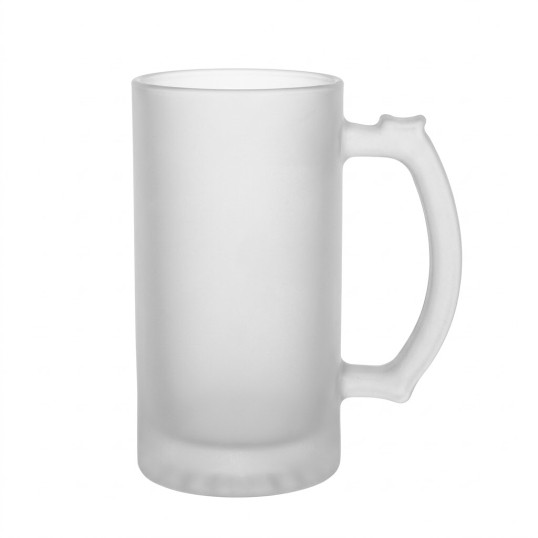 Caneca para Chopp de Vidro Fosco 475 ml Personalizada