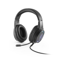 Fone de ouvido com fio Headset RGB para jogos com microfone Personalizado