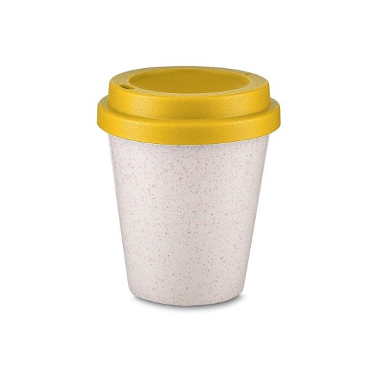 Copo Plástico e Fibra de Arroz 350 ml Personalizado