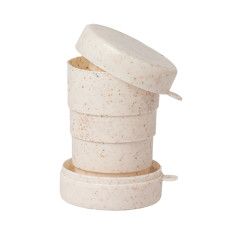 Copo Retrátil Fibra de Arroz 200 ml Personalizado