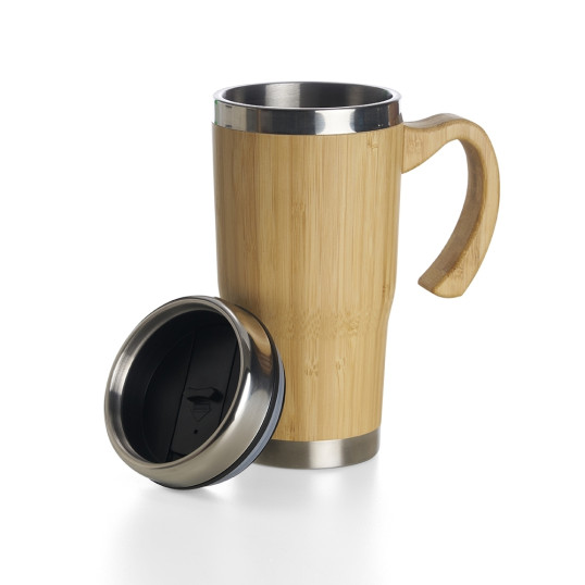 Caneca de Bambu 450 ml Personalizada