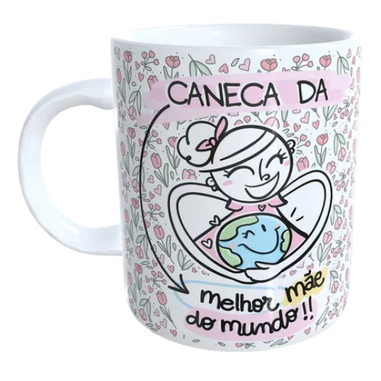 Caneca Cerâmica 330 ml Personalizada