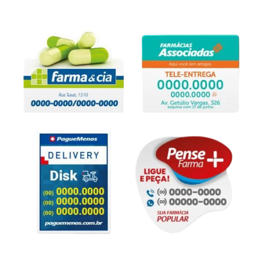 Ímã Promocional para Divulgação Personalizado
