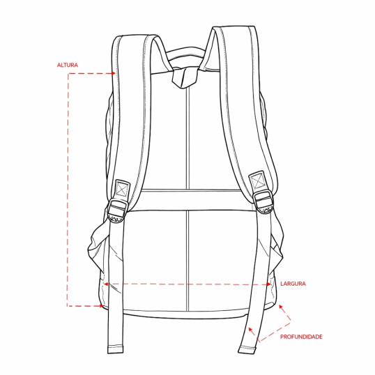 Mochila em Oxford Para Notebook Personalizada