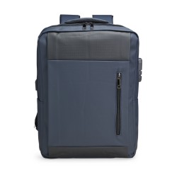 Mochila PU Impermeável Antifurto Personalizada