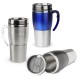 CANECA EM AÇO INOX 400ML Personalizada CANECA EM AÇO INOX 400ML Personalizada