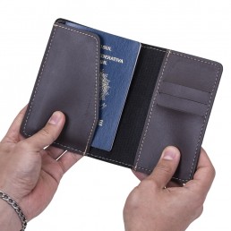 Porta Passaporte Couro Sintético Personalizada
