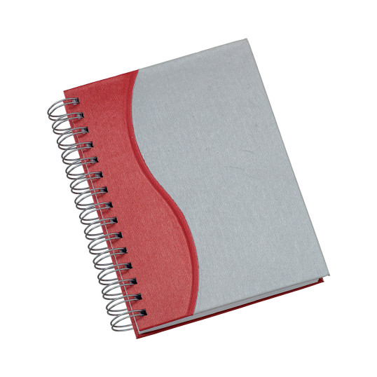 Agenda Diária 2026 Metalizada Wire-o "S" Personalizada 