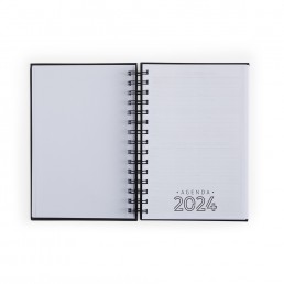 Agenda 2025 Wire-o Capa em Cromato Personalizada