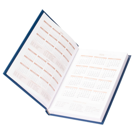 Agenda 2026 com Capa em Cromato Personalizada