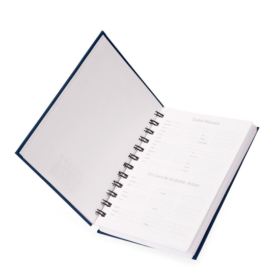 Agenda 2026 Wire-o Cromato Personalizada