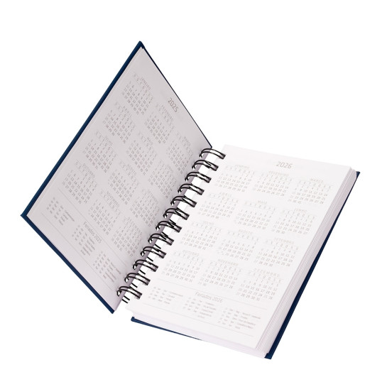 Agenda 2026 Wire-o Cromato Personalizada