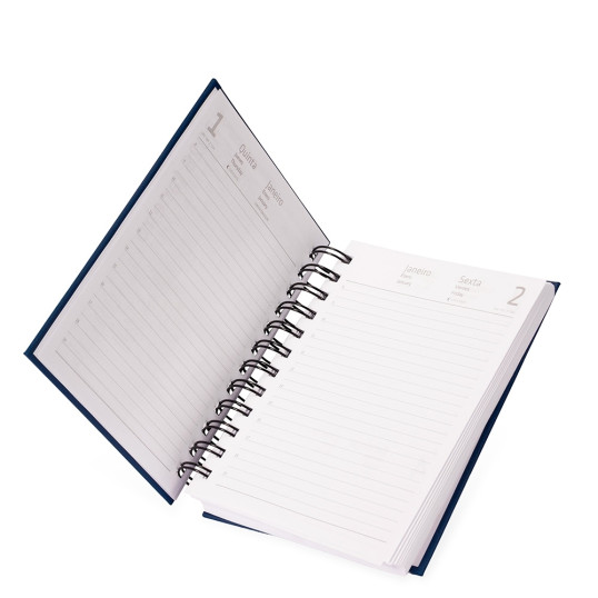 Agenda 2026 Wire-o Cromato Personalizada