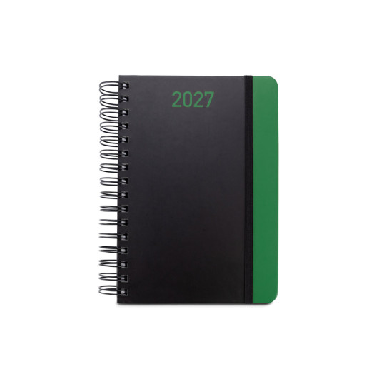 Agenda 2027 capa dura Reciclado A5 Personalizada