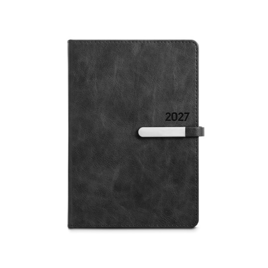 Agenda 2027 capa em PU com Caneta A5 Personalizada