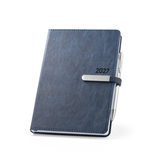 Agenda 2027 capa em PU com Caneta A5 Personalizada