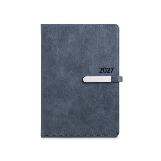 Agenda 2027 capa em PU com Caneta A5 Personalizada