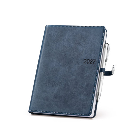 Agenda 2027 capa em PU com Caneta A5 Personalizada