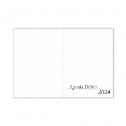 Agenda Diária 2025 para Brinde Personalizada