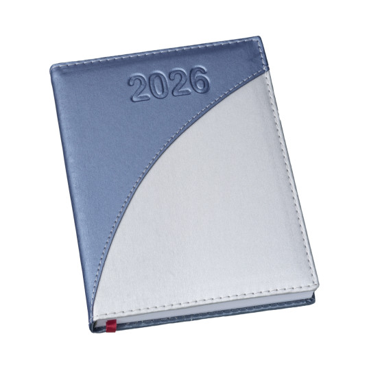 Agenda Diária 2026 Capa Metalizada Personalizada