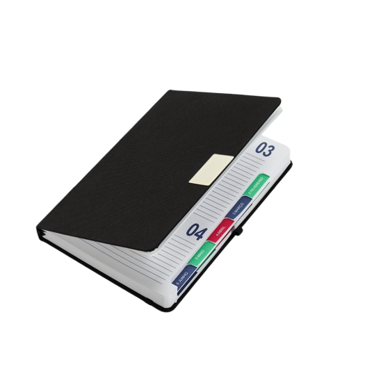 Agenda Diária 2026 Linho Personalizada