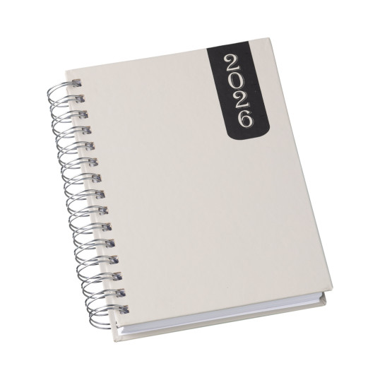 Agenda Diária 2026 para Brinde Personalizada