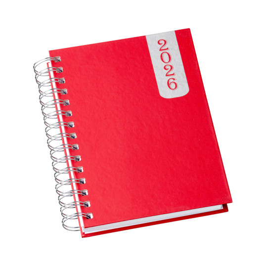 Agenda Diária 2026 para Brinde Personalizada
