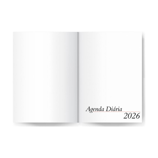 Agenda Diária LIsa 2026 para Brinde Personalizada