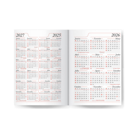 Agenda Diária 2026 Personalizada