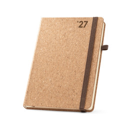Agenda 2027 Capa em Cortiça A5 Personalizada