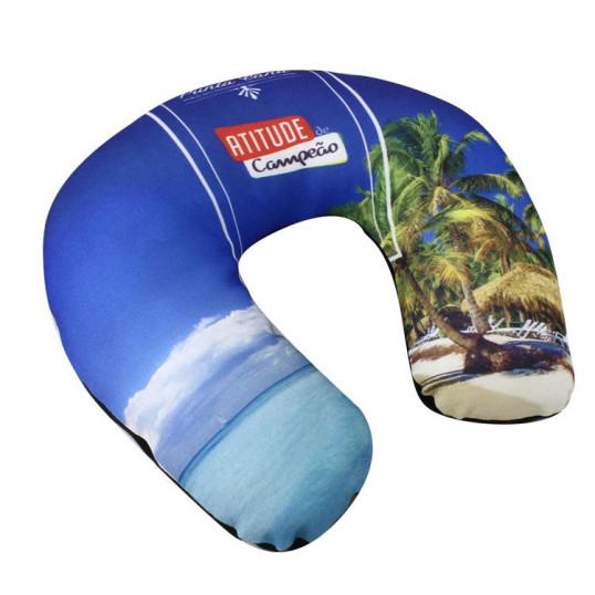 Almofada de Pescoço para Viagem Sublimado Personalizada