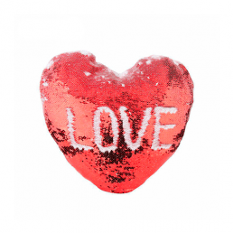 Almofada Formato Coração para Dia dos Namorados Personalizada